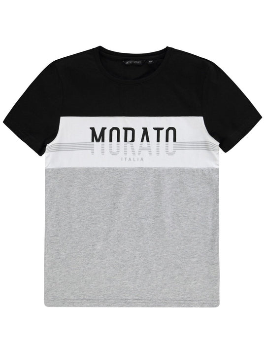 Antony Morato Junior Black & Grey T-Shirt