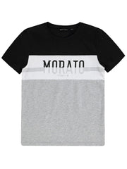 Antony Morato Junior Black & Grey T-Shirt