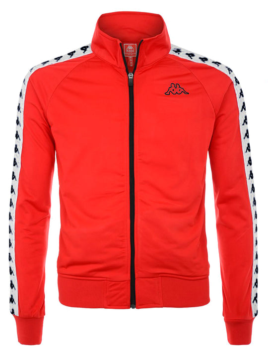 Mens Kappa Red & White Anniston 222 Jacket