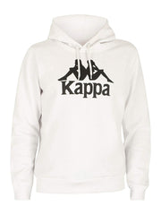 Mens Kappa White Esmio Hoodie 