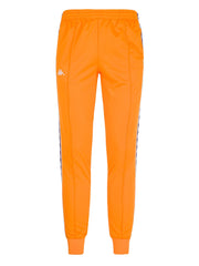 Mens Kappa Orange Rastoria Slim 222 Banda Pants