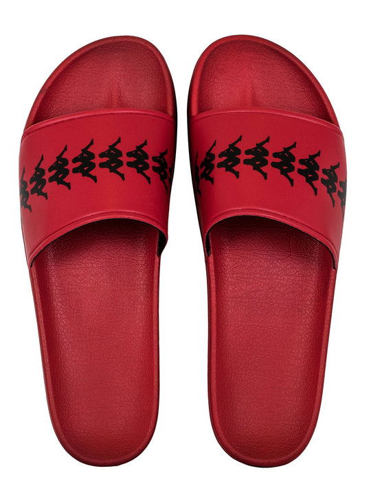 Mens Kappa Red Logo Slides