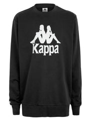 Mens Kappa Black Telas Sweatshirt