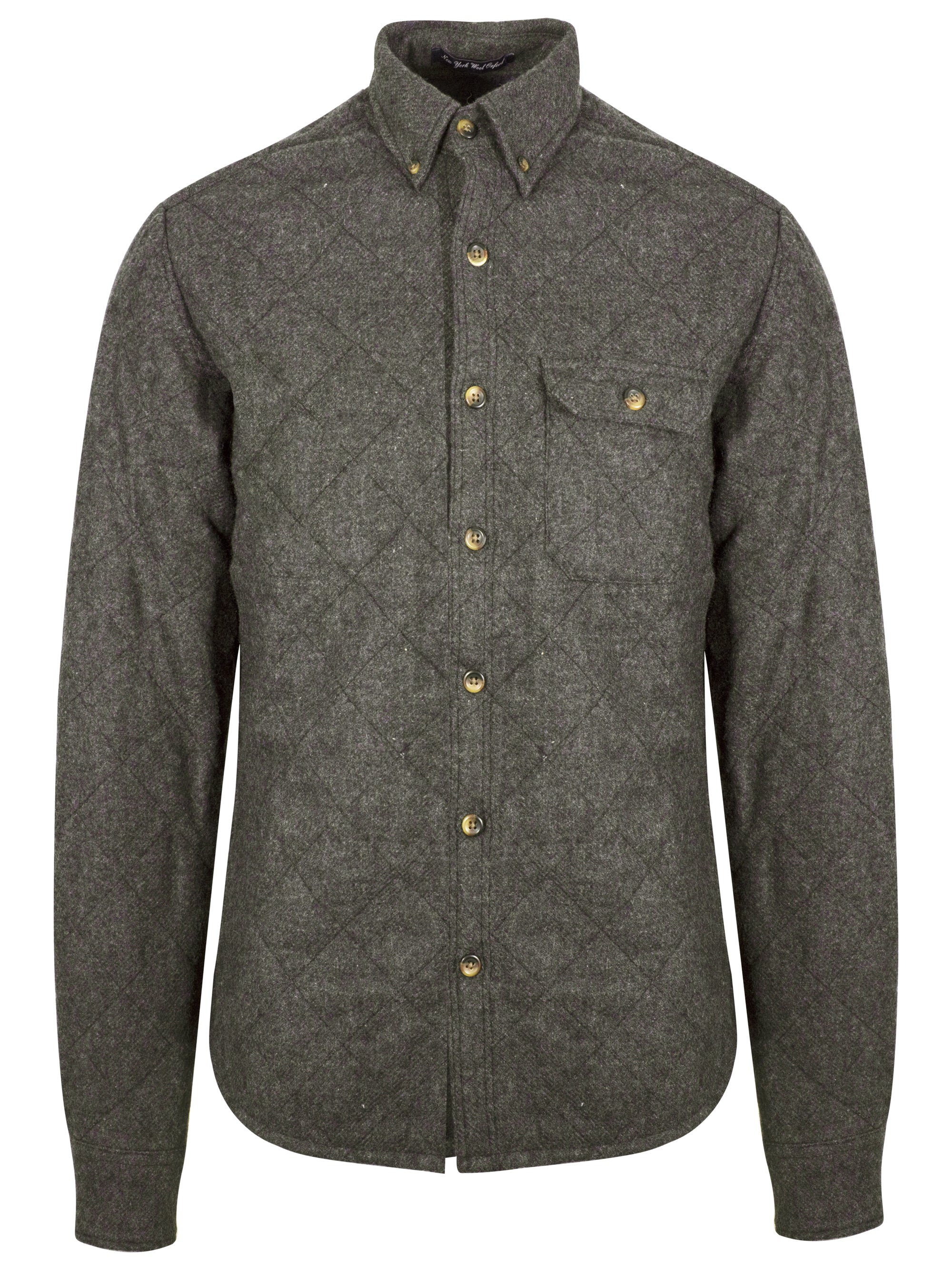 York Wool Oxford Overshirt