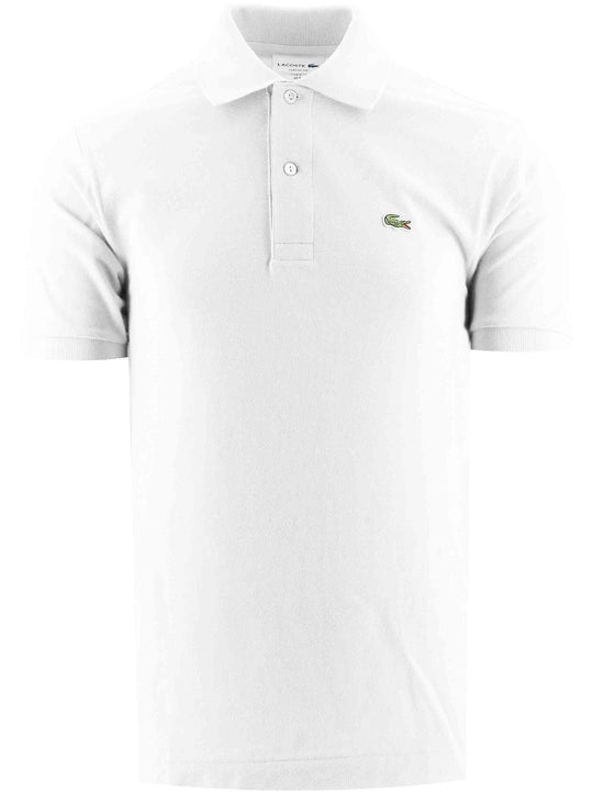 Lacoste White L1212 Men's Polo Shirt