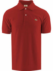 Lacoste Red L1212 Mens Polo Shirt