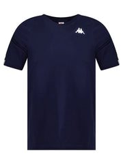 Mens Kappa Navy 222 Banda Coen T-Shirt