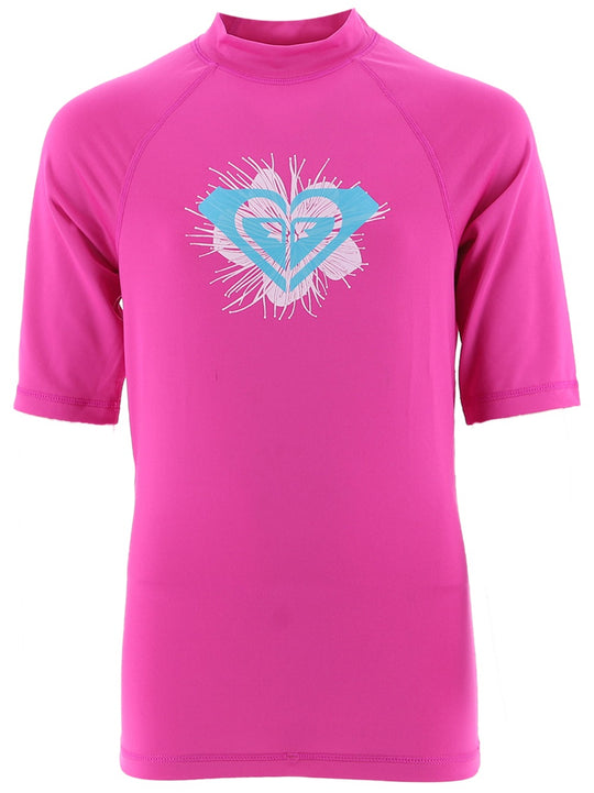 Roxy Girls Fluo Pink Surf Top