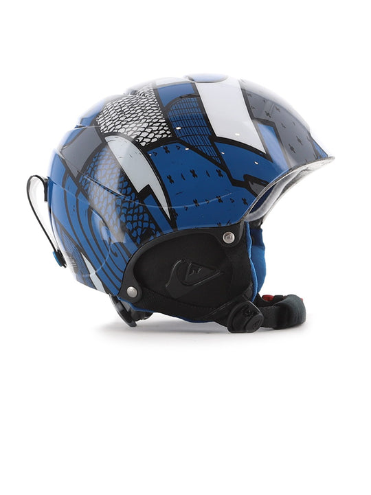 Quiksilver Blue And White Helmet
