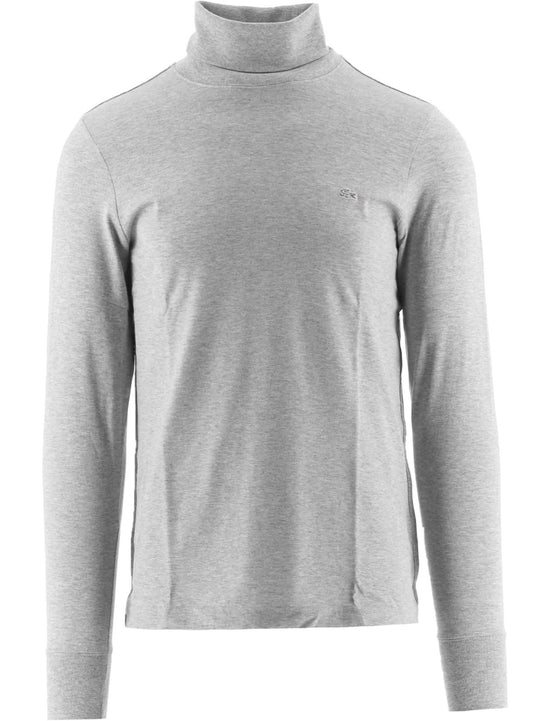 Lacoste Grey Roll Neck Cotton Undershirt