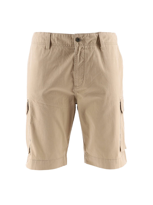 Lacoste Mens Beige Cargo Shorts
