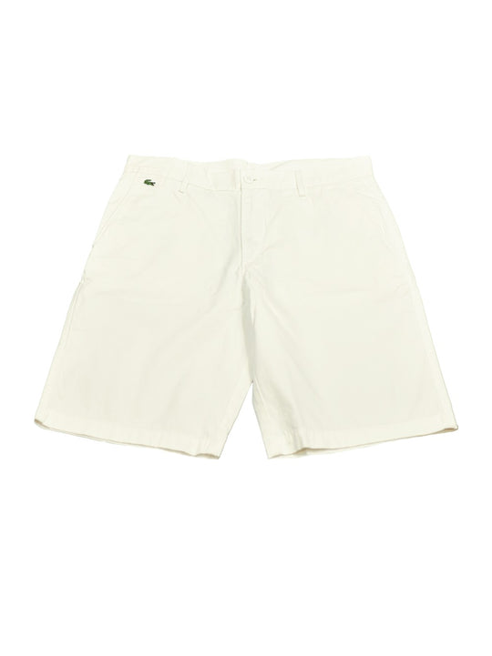 Lacoste Mens White Shorts