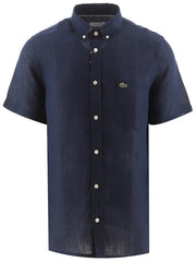 Lacoste Black Short Sleeve Shirt