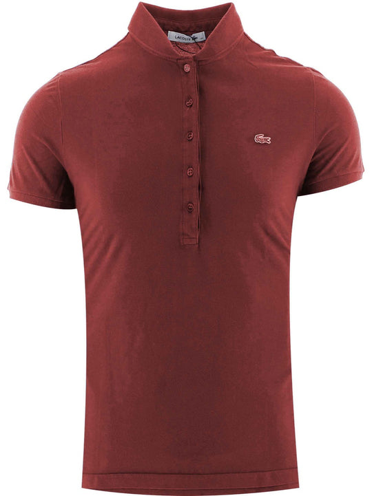 Lacoste Womens Pink Polo Shirt