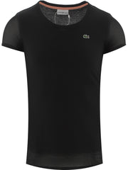 Lacoste Black Mesh Sport T-Shirts