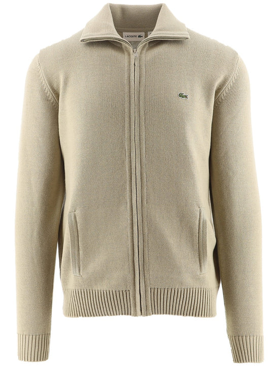 Lacoste Khaki Green Sweater