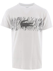 Lacoste White Crew Neck T-Shirt