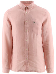 Lacoste Pink Long Sleeve Shirt