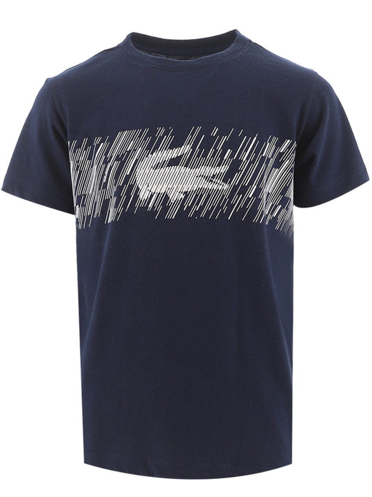 Lacoste Boys Navy Short Sleeve T-Shirt