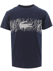 Lacoste Kids Navy Short Sleeve T-Shirt