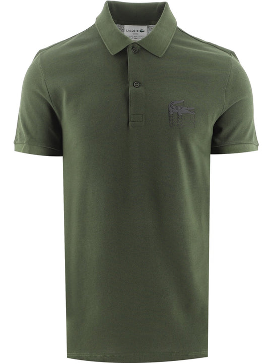 Lacoste Dark Khaki PH6402 Men's Polo Shirt