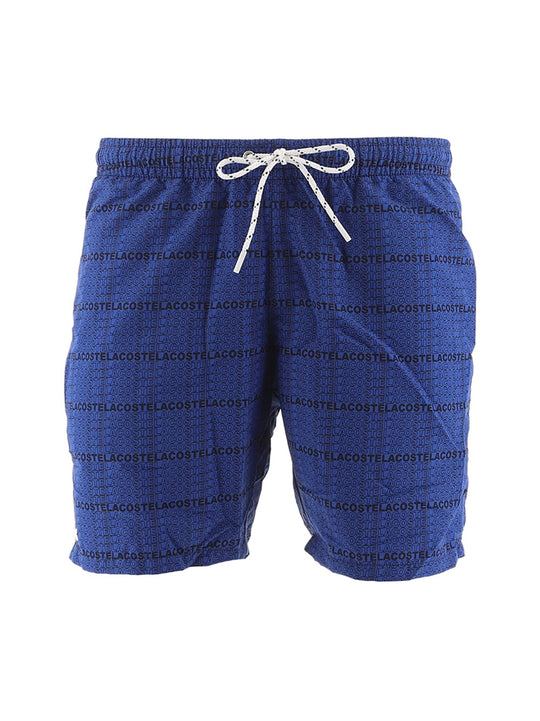 Lacoste Navy Black Swim Shorts