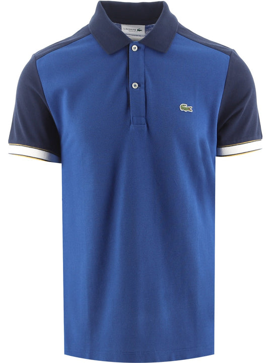 Lacoste Black And Blue PH5505 Men's Polo Shirt