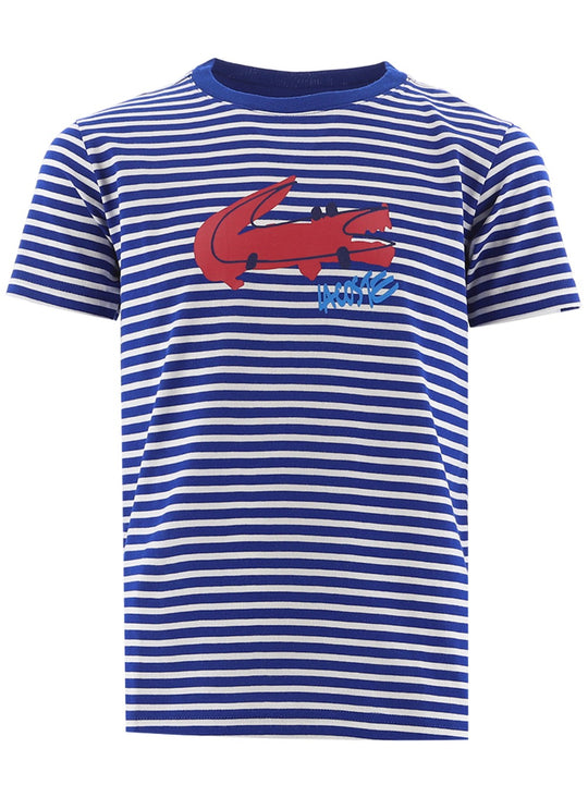 Lacoste Boys Navy Crew T-Shirt