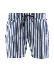 Lacoste Light Blue Strips SW2 Swim Shorts