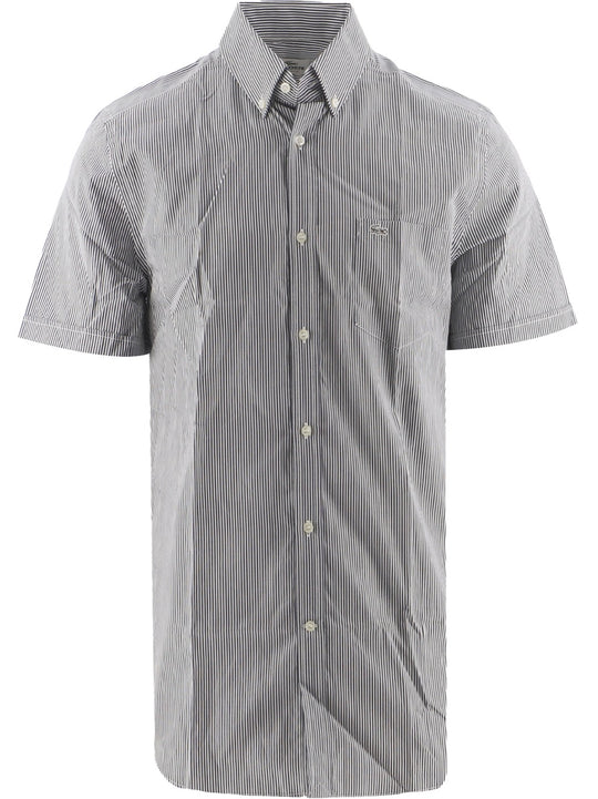 Lacoste Classic Fit Black Striped Shirt