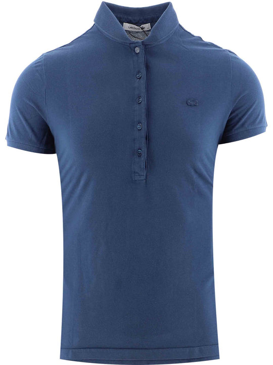 Lacoste Ladies Washed Cotton Polo