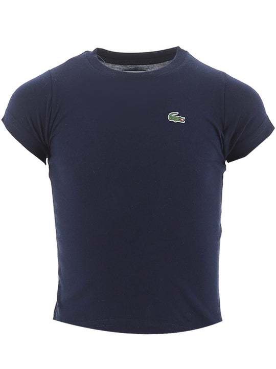 Lacoste Boys Navy Croc Logo T-Shirt