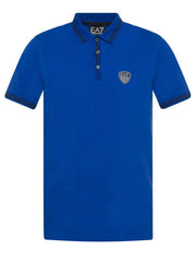 EA7 Blue Shield Polo Shirt 