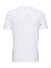 Mens Armani White Crew Neck T-Shirt