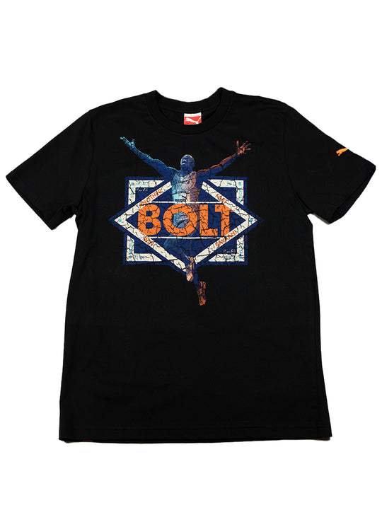 Puma Mens Black Bolt T-Shirt