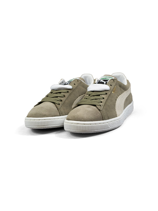 Puma Mens Suede White Trainers