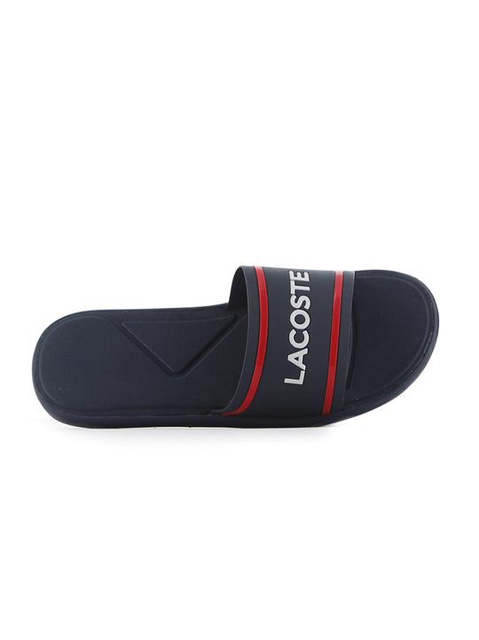 Lacoste Navy Red 118 L30 Slide