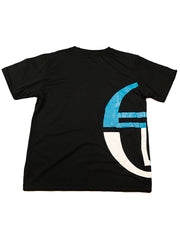 Sergio Tacchini Mens Black & Blue T-Shirt