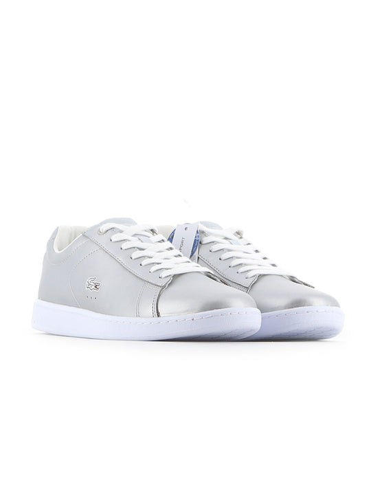 Lacoste Grey Leather Carnaby Evo 117 Shoe