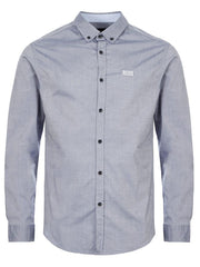 Hugo Boss Mens Blue Biado Regular Shirt