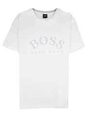 Hugo Boss Mens White Tee 1 T-Shirt