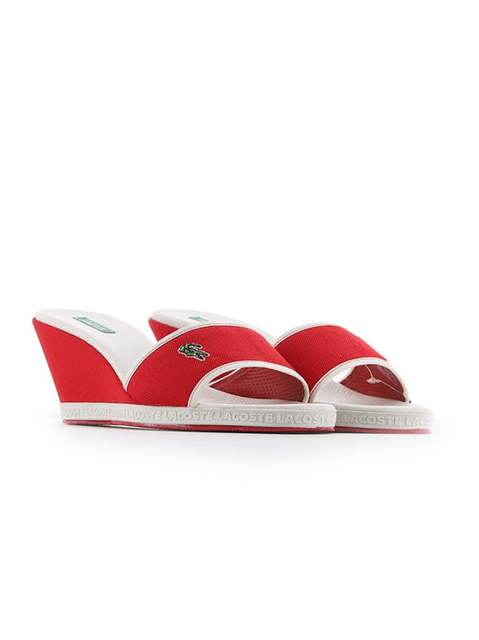 Lacoste Red White Lizzy LACRD Shoe