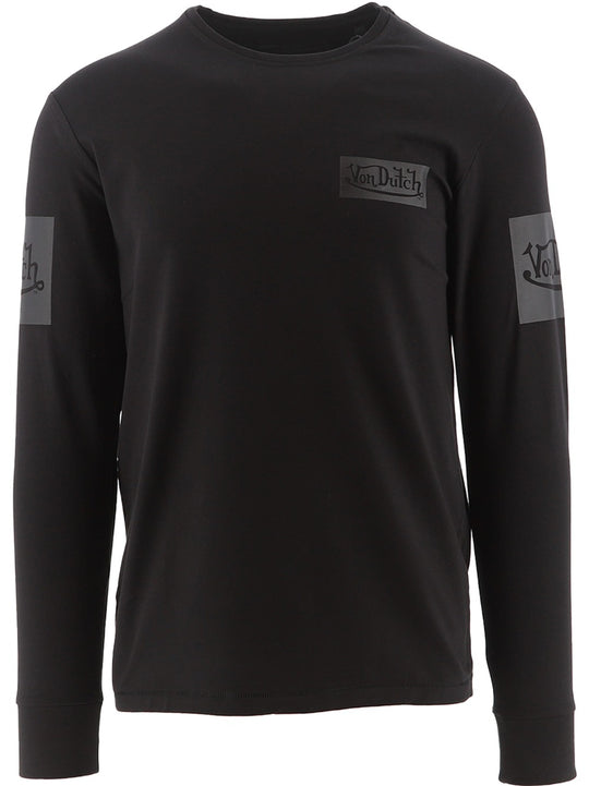 Von Dutch Black Long Sleeve T-Shirt