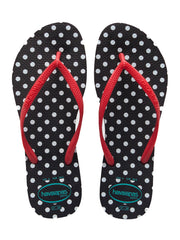 Havaiana Slim Black Flip Flops