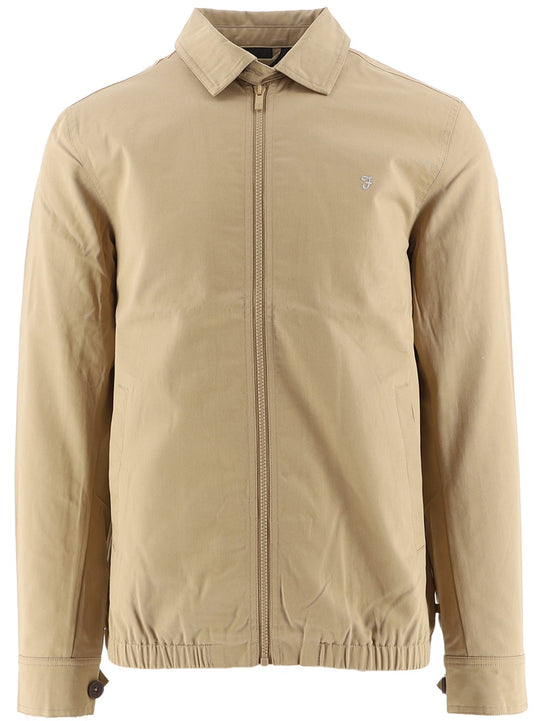 Farah Light Sand Purvis Harrington Jacket
