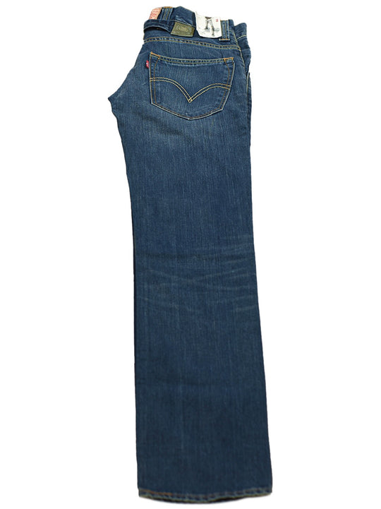 Levi Mens Slim Navy Jeans