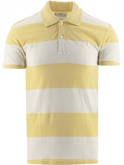 Levi Mens Red Tab Yellow Polo Shirt