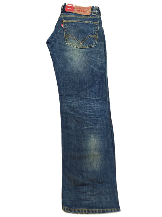 Levi Red Tab Washed Blue Jeans