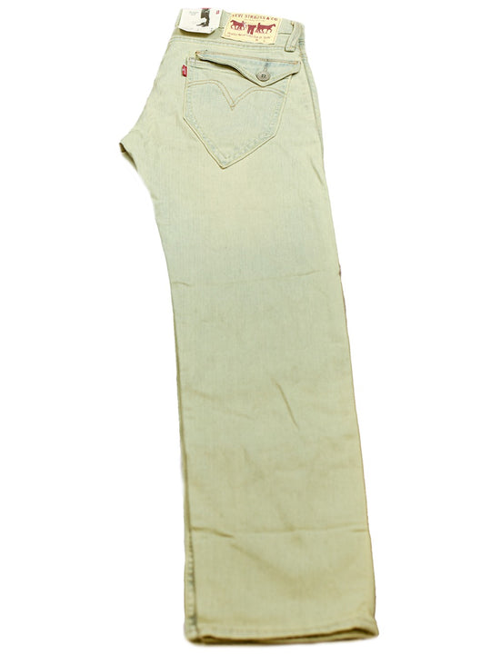 Levi Mens Faded Blue Jeans