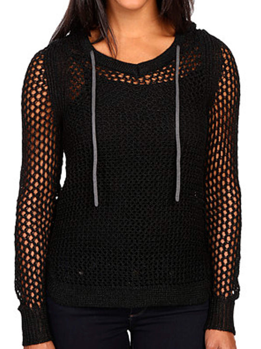 Womens Spyder Black Lyra Hoody